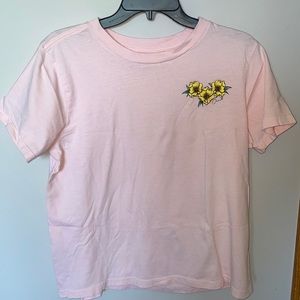 O’neill baby pink graphic tee